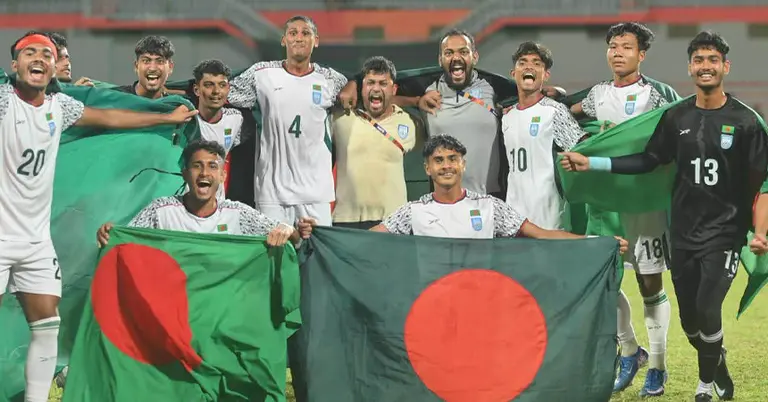 ভারতকে টাইব্রেকারে হারিয়ে দ্বিতীয়বার চ্যাম্পিয়ন বাংলাদেশ